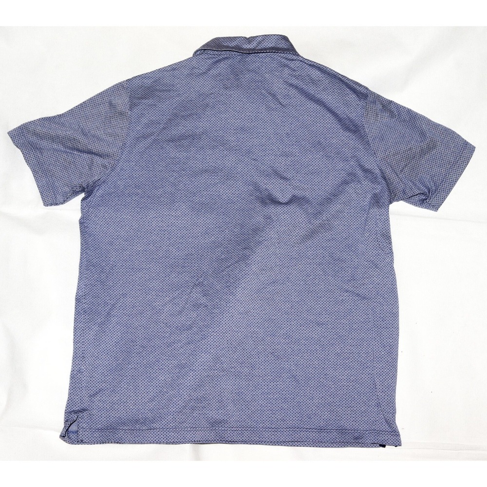 Clubhouse Collection Masters Made in Italy Mens Polka dot Golf Shirt Size Medium - Picture 3 of 7
